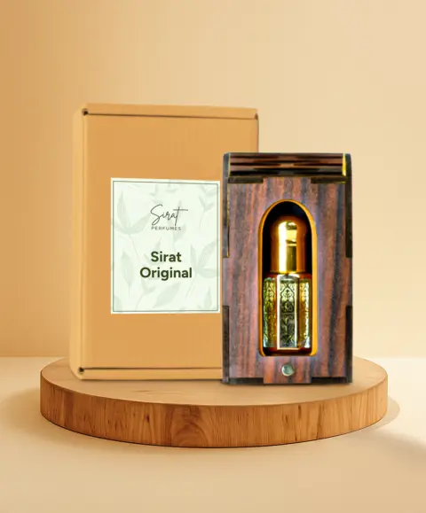 Sirat Original Roll-On Attar (Premium Wooden Box, 6ml)