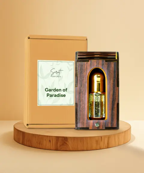 Garden of Paradise Roll-On Attar (Premium Wooden Box, 6ml)