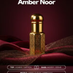 Amber Noor Roll-On Attar (Premium Wooden Box, 6ml)