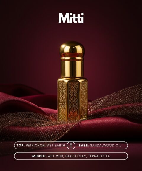 Mitti Roll-On Attar (Premium Wooden Box, 6ml)