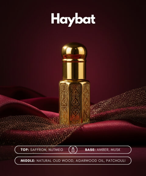 Haybat Roll-On Attar (Premium Wooden Box, 6ml)