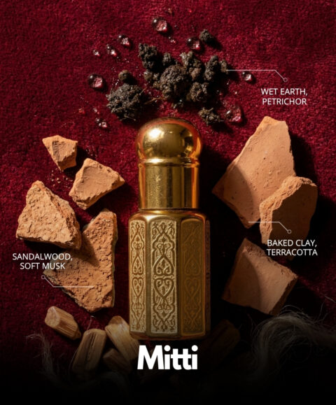 Mitti Roll-On Attar (Premium Wooden Box, 6ml)