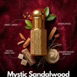 Mystic Sandalwood Roll-On Attar (Premium Wooden Box, 6ml)