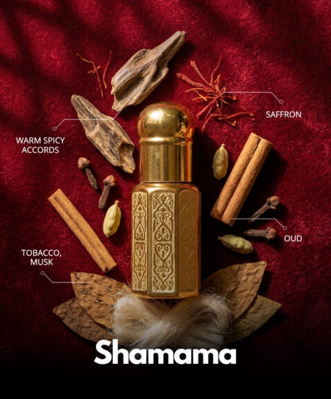 Shamama Roll-On Attar (Premium Wooden Box, 6ml)