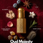 Oud Majesty Roll-On Attar (Premium Wooden Box, 6ml)