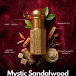 Mystic Sandalwood Roll-On Attar (Premium Wooden Box, 6ml)