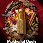 Mukhallat Oudh Roll-On Attar (Premium Wooden Box, 6ml)